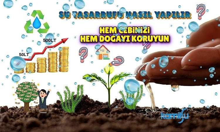 Evde ve İşyerinde Su Tasarrufu Nasıl Yapılır